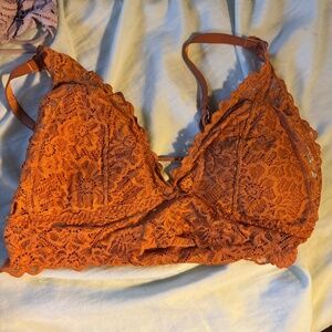 Orange Aerie Bralette